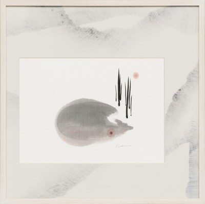 清水恵「湖畔」