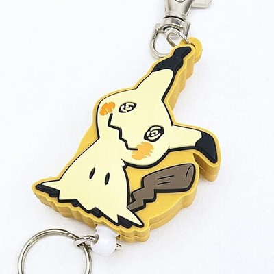ポケモンのラバーリールキーホルダー