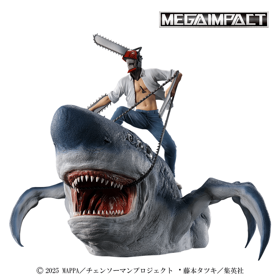 ラストワン賞：チェンソーマン＆ビーム フィギュア MEGAIMPACT