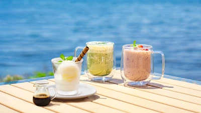 淡路島西海岸で味わう夏の涼味！ひんやりメニュー3種が新登場
「ART CAFETTA AWAJISHIMA」　6月19日より提供