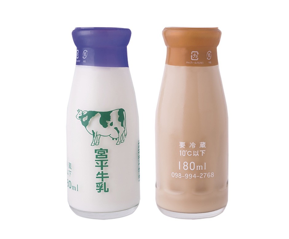 瓶牛乳・カフェ瓶
