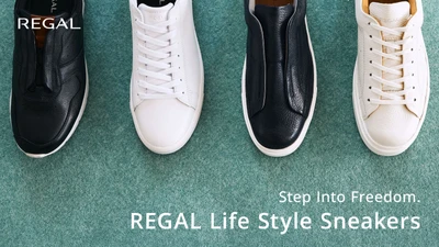 Step Into Freedom  － REGAL Life Style Sneakers メンズコレクション