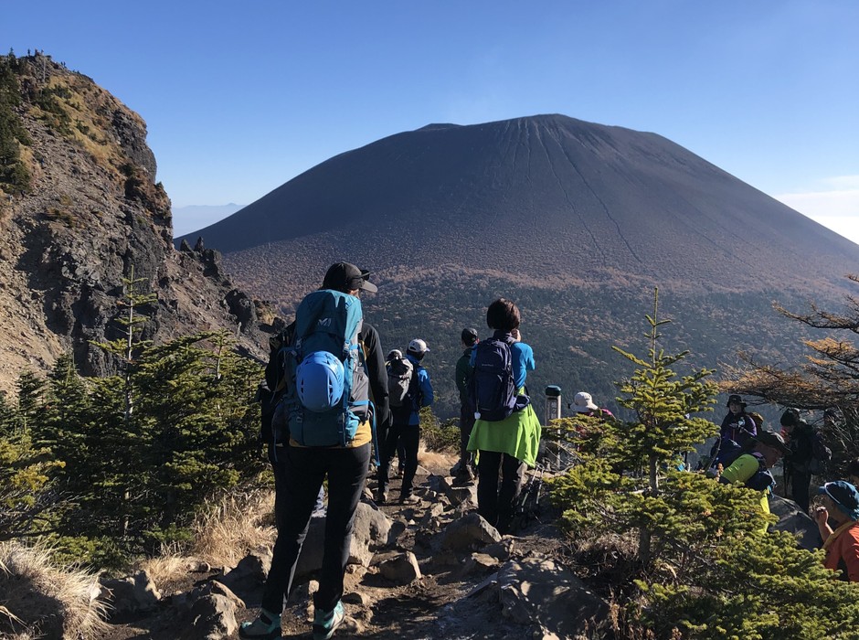槍ヶ鞘から浅間山