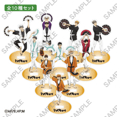 トレーディングアクリルスタンド(BOX) 各8,800円(税込