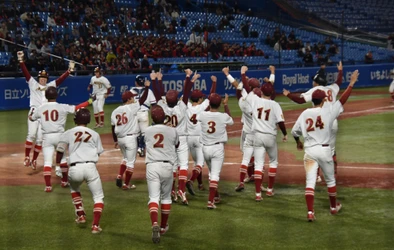 【名城大学・硬式野球部】明治神宮大会初戦　３－２でサヨナラ勝ち