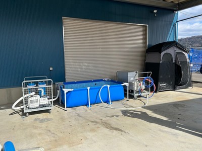 災害用浄水装置・シャワーシステム