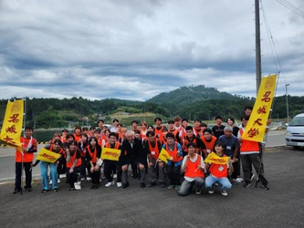 【名城大学】ボランティア協議会が東日本大震災の被災地・宮城県気仙沼市大島で今夏も活動