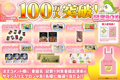 ゆるふわちゃんねる登録者100万人達成記念BOX