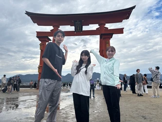 【広島ホームテレビ】番組初の１時間特番、舞台は秋の『宮島』 神の島をランニングで魅力再発見！「旅ランTV宮島編」