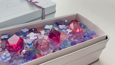 宝石と紫陽花のカッサータ
