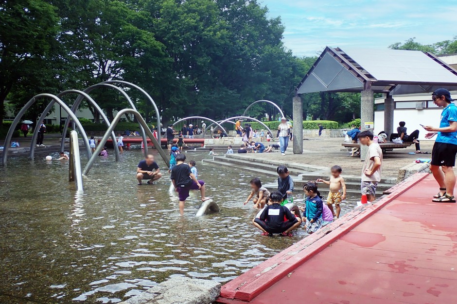 府中の森公園 じゃぶじゃぶ池