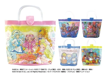 海！プール！夏のレジャーで大活躍の キャラクタービーチバッグを発売！