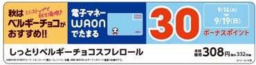 WAONボーナスポイント 販促画像