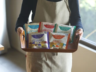 ごぼう茶のあじかん、1食で1日分の食物繊維の1/2がとれる　 具沢山の食べるスープ「RESET SOUP」が Makuakeで目標金額100％達成