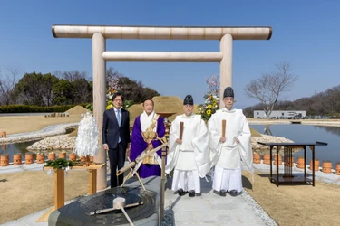 神仏が共に祈る、日本古来の供養のかたち。大阪メモリアルパーク古墳墓にて永代祭祀「御霊祭」を斎行