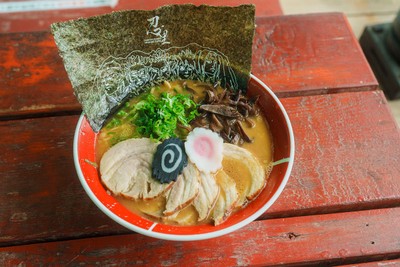 ▲ナルトが大好きな「一楽ラーメン」