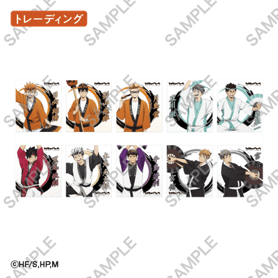 トレーディングミニ色紙(全10種) 各550円(税込)