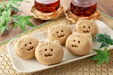 和菓子の「あわしま堂」、愛媛県産はだか麦を使ったお饅頭 「ねこのむぎちゃん」7月1日新発売！ ミルク風味あんとチョコが溶け合うやさしい味わい