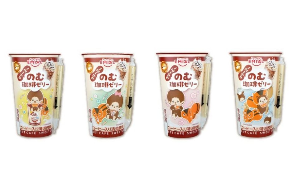 EMIAL のむ珈琲ゼリーコラボパッケージ4種