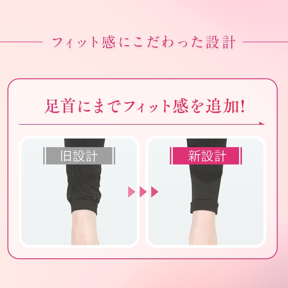 フィット感にこだわった設計