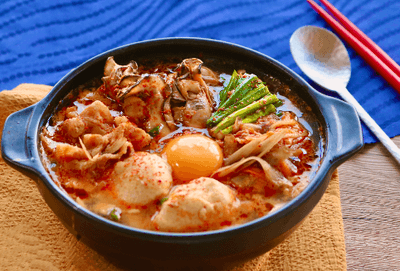 牡蠣の純豆腐 イメージ
