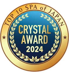 日本を五感で体験できるスパ『WASPA』がスパ・クリスタルアワードを7年連続受賞！