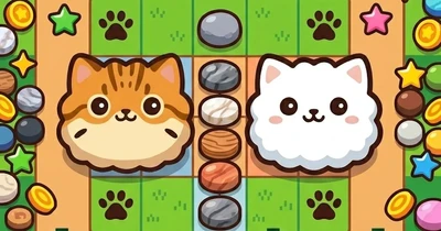 ナワバリ争奪五目並べ！『ラッキーどうぶつナワバリ』LINEミニアプリ・Google Play・App Storeで配信開始