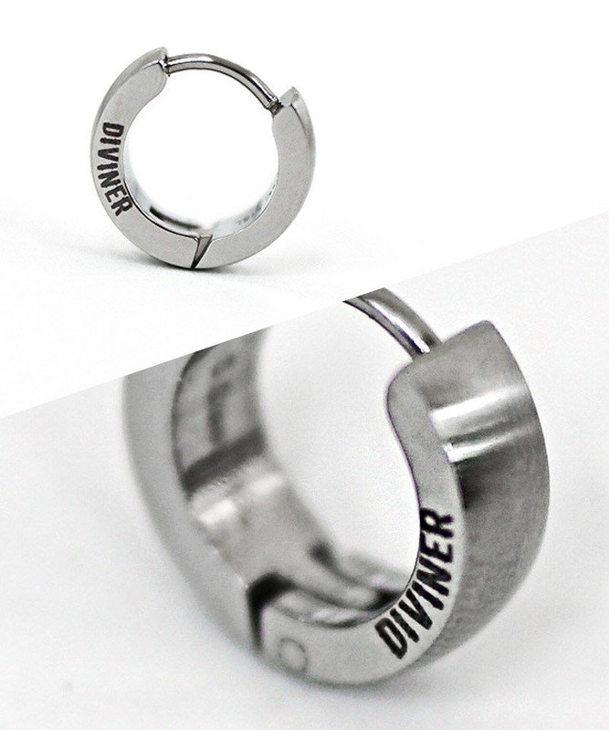 Logo Hoop Earrings