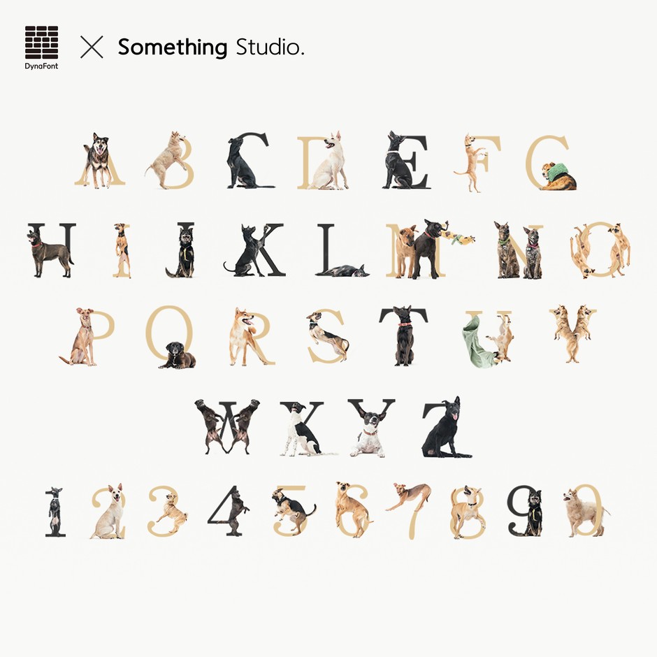 ダイナフォント×Something Studioコラボ書体