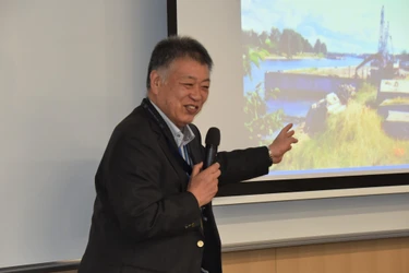 【名城大学】都市情報学部の稲葉千晴教授が最終講義