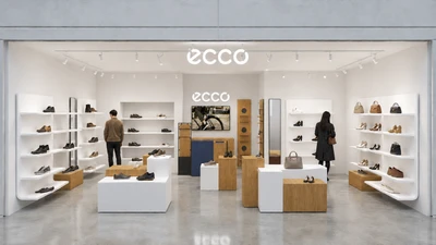 北欧発プレミアムシューズブランド〈ECCO〉が 東海エリア初の直営店「エコー 名古屋栄HAERA店」を 2026年6月11日、栄駅直結の新施設 「HAERA(ハエラ)」3階にオープン