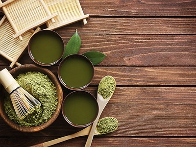 抹茶配合のプロテイン
