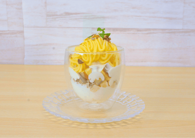GOGO大感謝 おいもモンブランミニパフェ