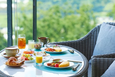 豪華な朝食セミビュッフェ（イメージ）