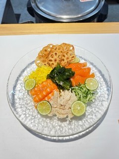 鳴門レンコンの冷やし中華