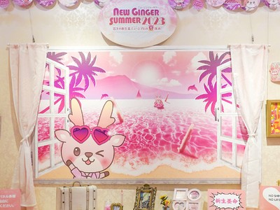 新生姜の部屋「ピンクのオーシャンビュー」