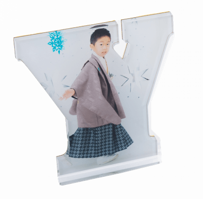 選べるプレゼント:イニシャルブロック