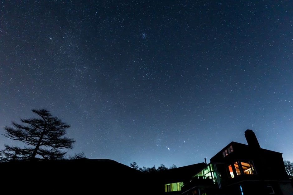 満天の星空 高峰高原
