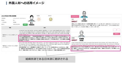 人事評価システム「MIRAIC」が多言語対応機能を追加　外国人材の心の機微まで伝え合う「ココロの共有」