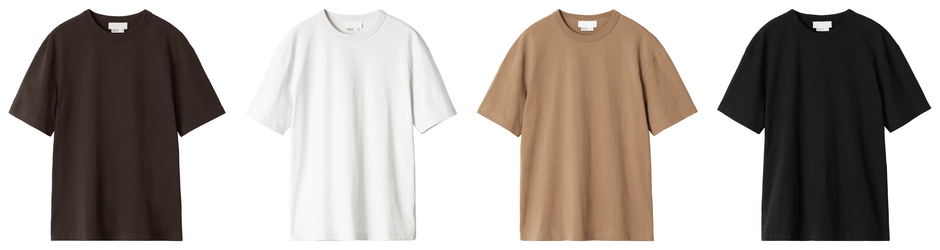 Tシャツ¥1,799 (100% ベターコットン)