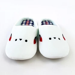 邪エナガさんスリッパ♥シンプルかつ飽きのこない裏地チェックがとってもかわいい♪♪♪