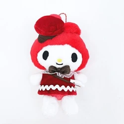 サンリオのラブレターシリーズマスコットぬいぐるみ。赤い帽子とコスチュームに胸キュン確定なシリーズアイテムです。
