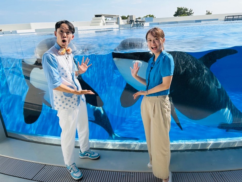 かわちゃんこと川田一輝さん 岡本愛衣(HOMEアナウンサー)