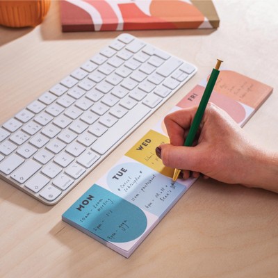 Keyboard Weekly Planner Pad