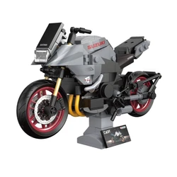 スズキ「KATANA」を1/12スケールでリアルに再現！310ピースのブロックモデルが登場