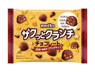 ４種の焼菓子クランチタイプ！
ザクっとクランチチョコレート
２０２６年９月７日（月） 新発売