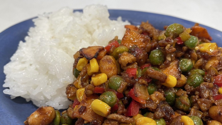 カラフル豆カレー