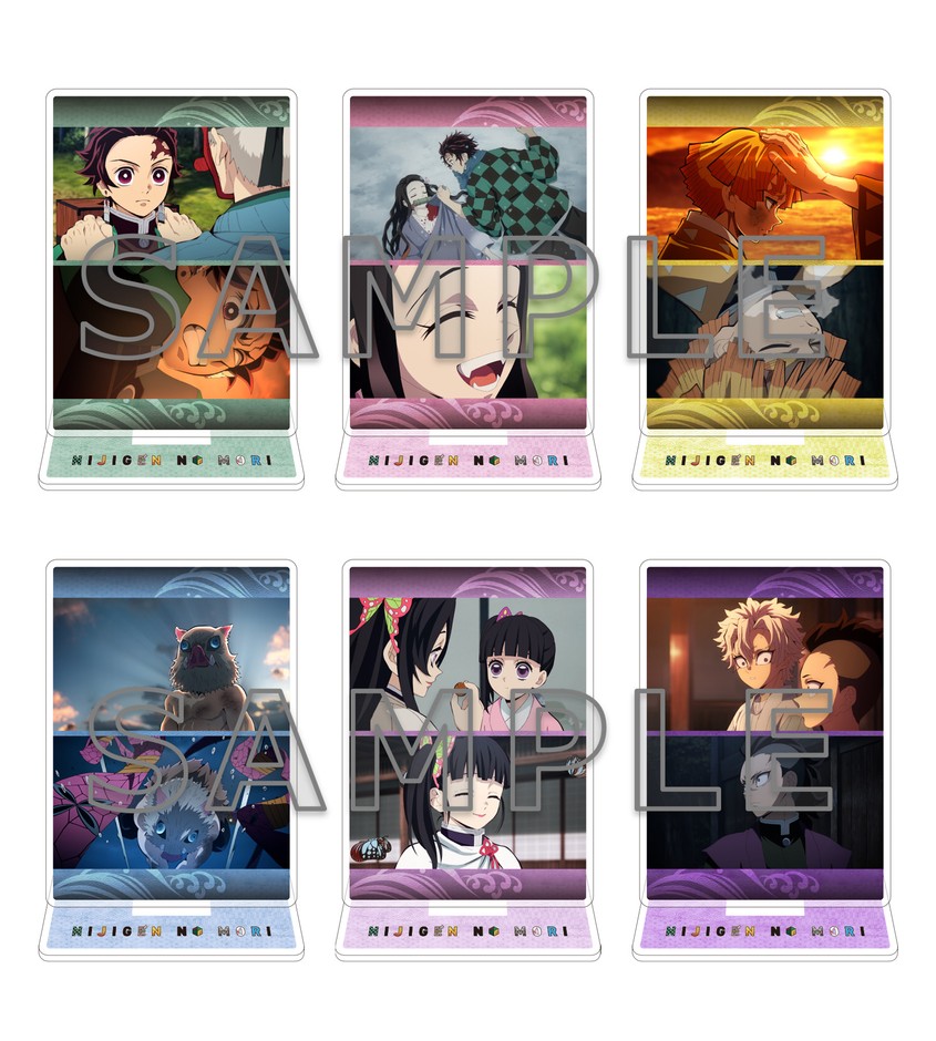▲場面写アクリルスタンド (全6種ブラインド) ／660円（税込）