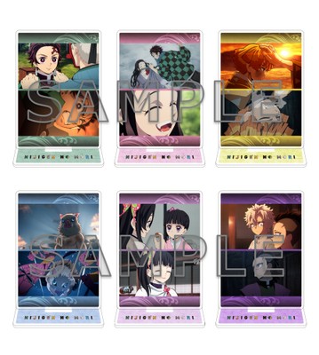 ▲場面写アクリルスタンド (全6種ブラインド) ／660円（税込）