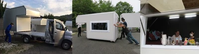 美味しさ×完全非接触×エンターテイメント×ワンオペ 最新の飲食店業態 完全個室の「シェル型店舗」